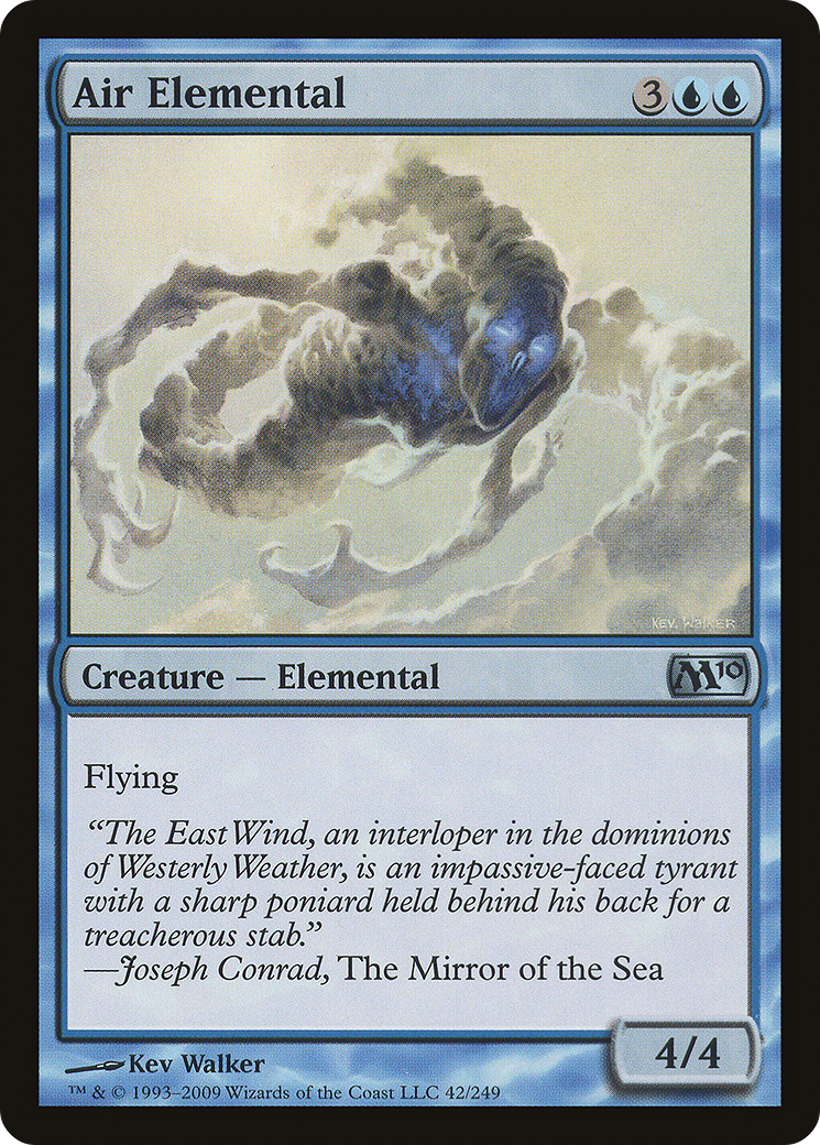 Air Elemental (M10-042) (Foil)