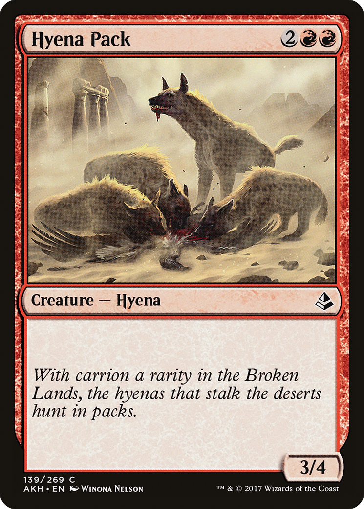 Hyena Pack (AKH-139) (Foil)