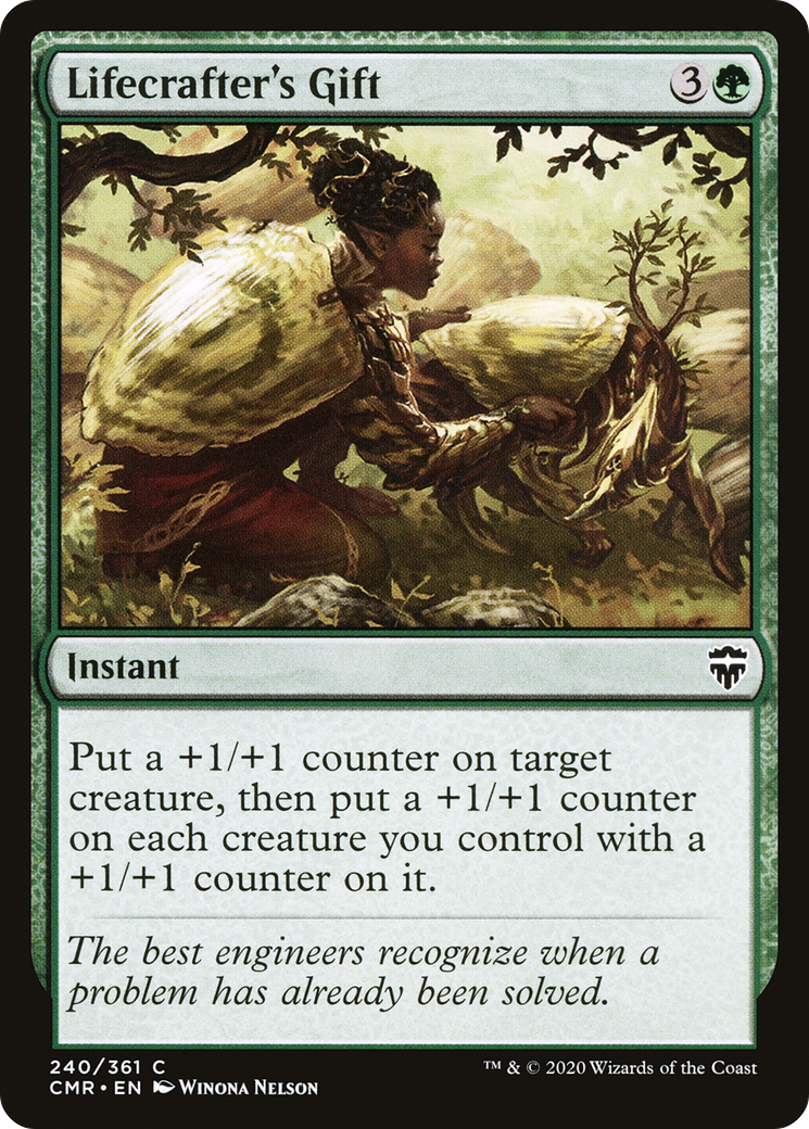 Lifecrafter's Gift (CMR-240) (Foil)
