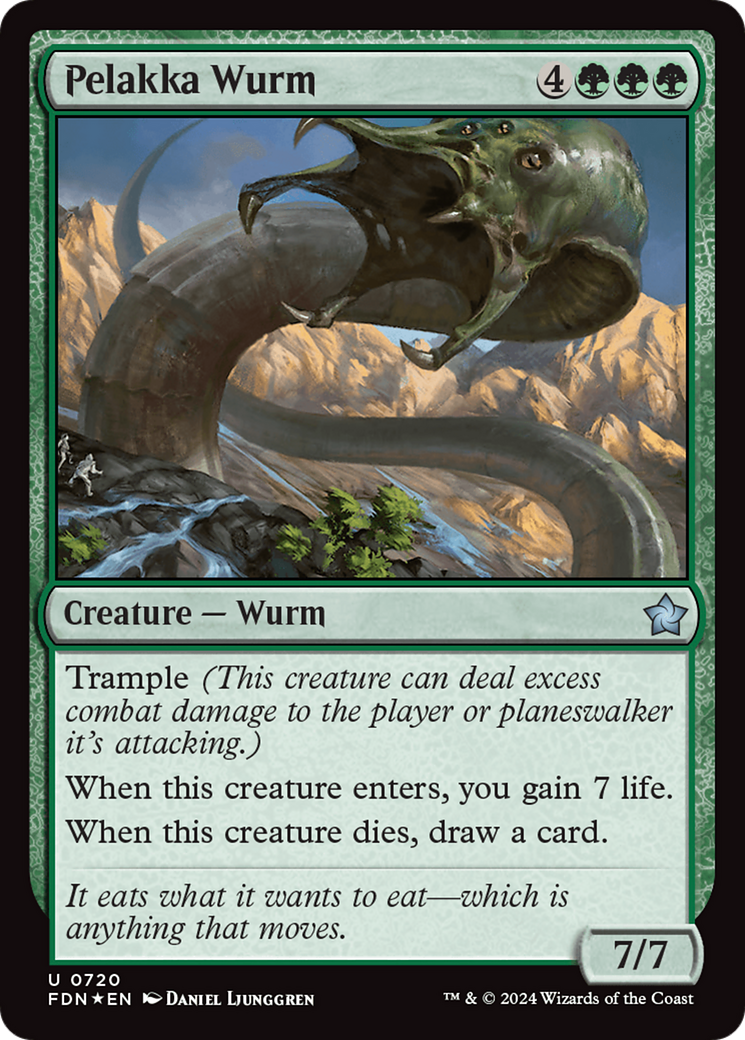 Pelakka Wurm (FDN-720) (Foil)