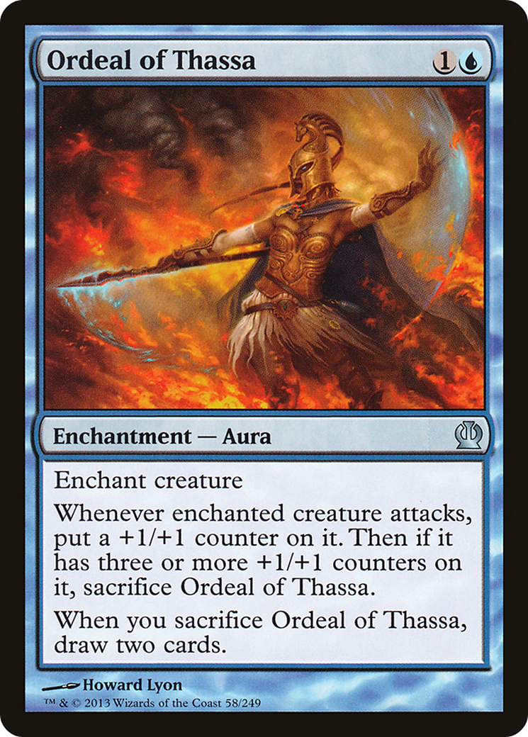 Ordeal of Thassa (THS-058) (Foil)