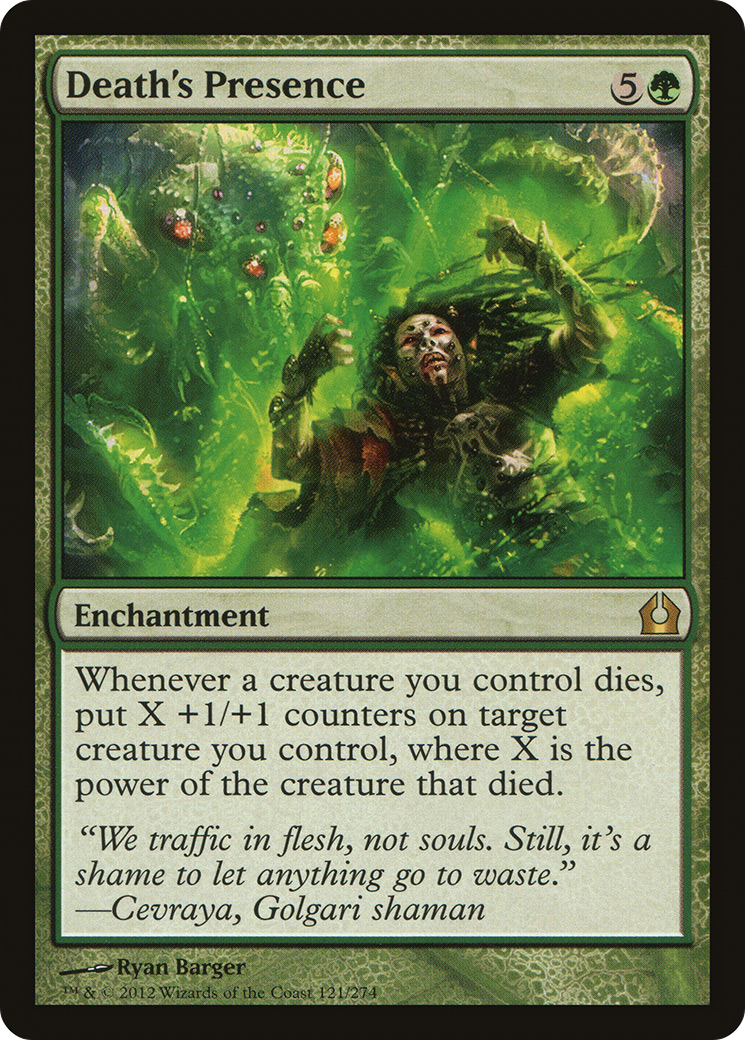 Death's Presence (RTR-121) (Foil)