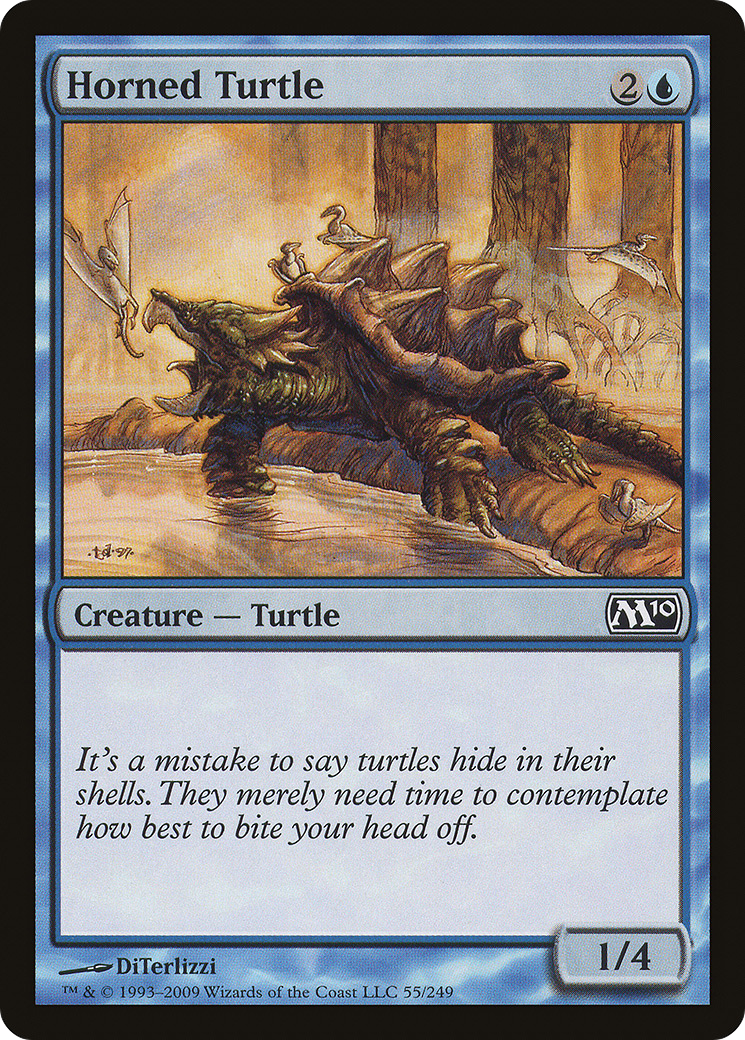 Horned Turtle (M10-055) (Foil)