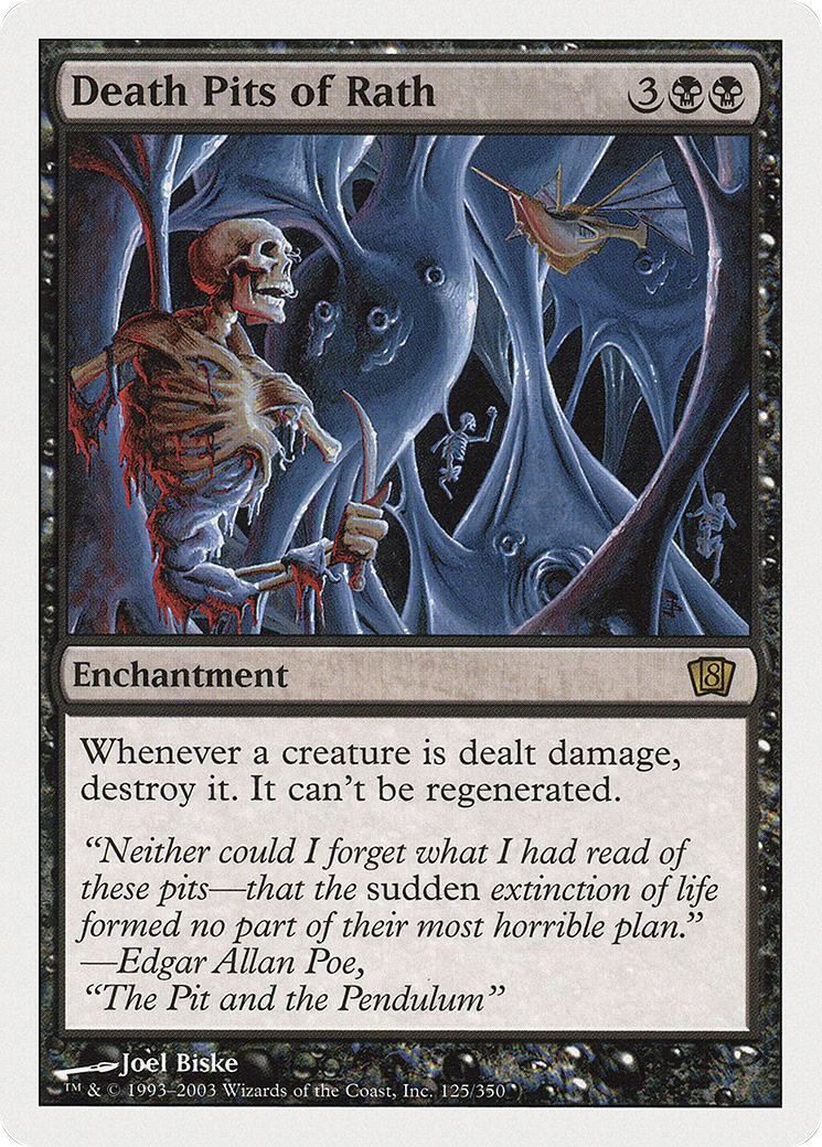 Death Pits of Rath (8ED-125) (Foil)