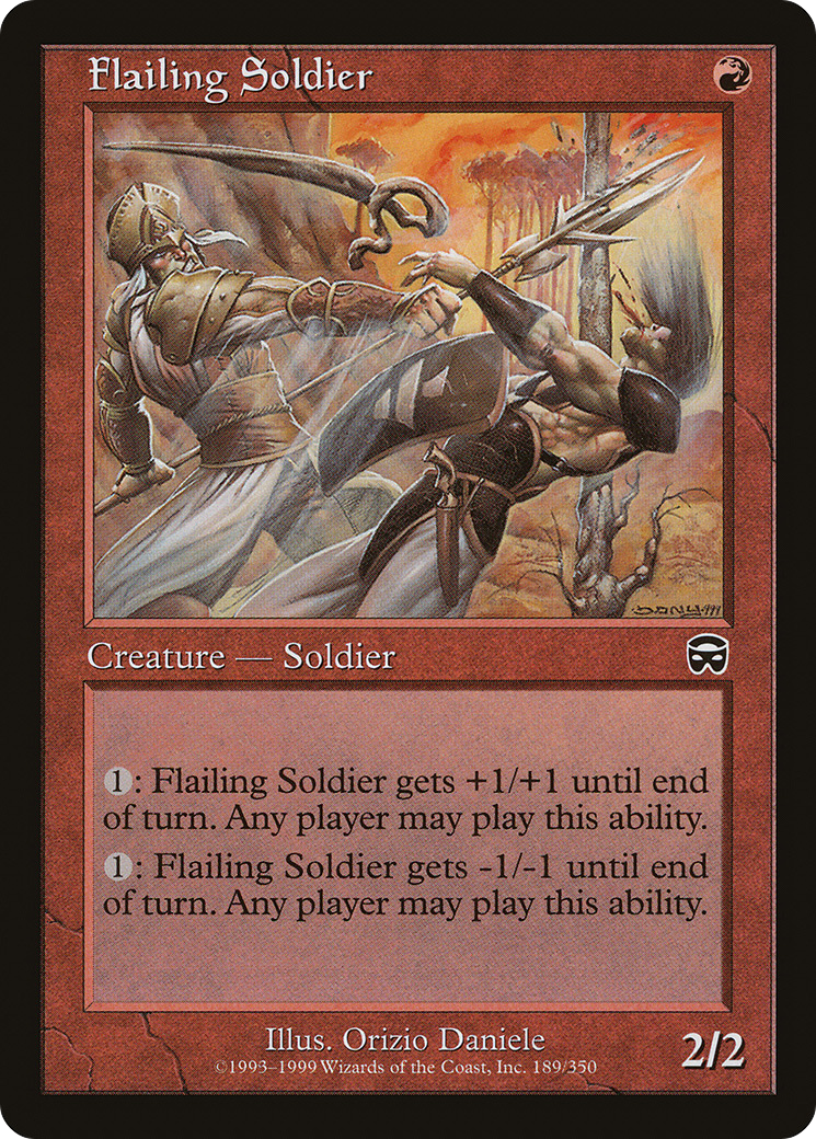 Flailing Soldier (MMQ-189) (Foil)