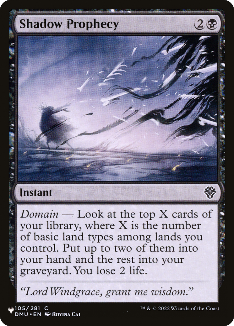 Shadow Prophecy (LIST-DMU-105)
