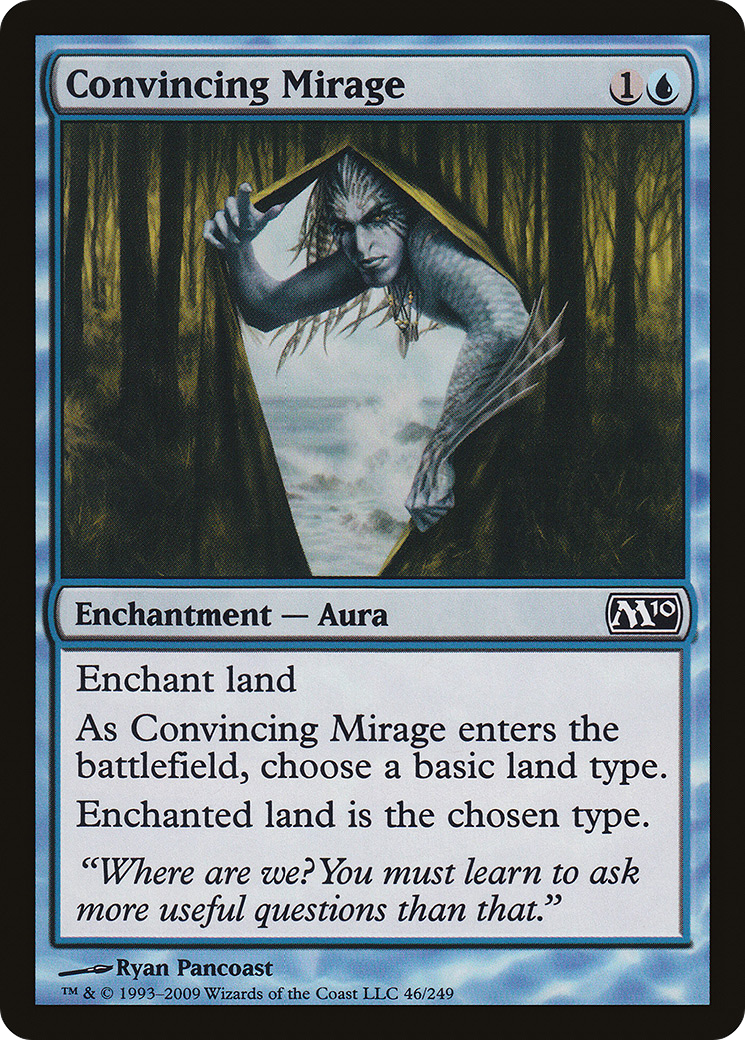 Convincing Mirage (M10-046) (Foil)
