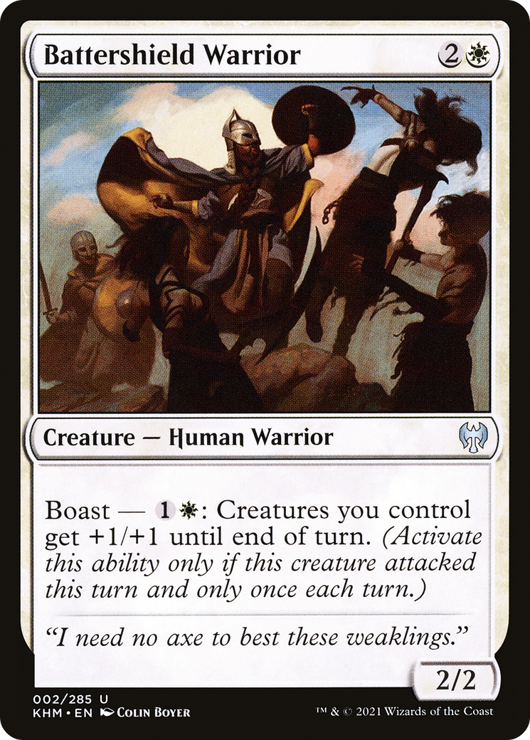 Battershield Warrior (KHM-002) (Foil)
