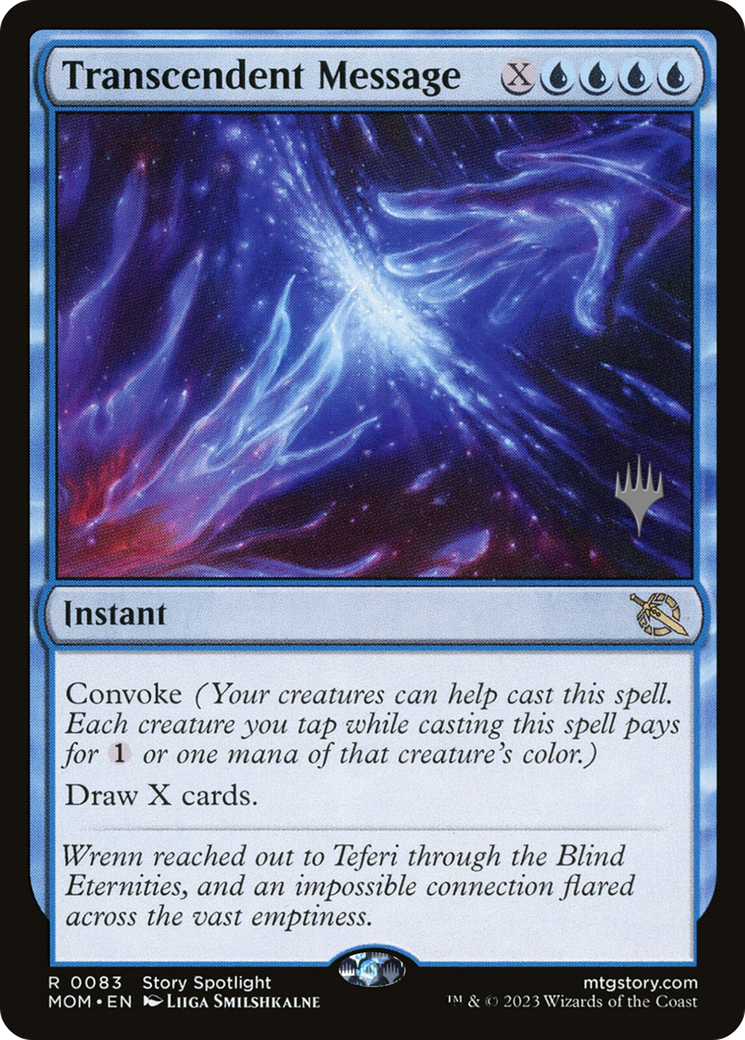 Transcendent Message (PPMOM-83P) (Foil)