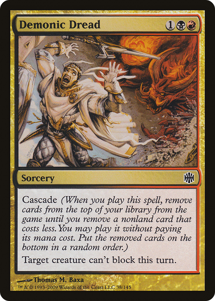 Demonic Dread (ARB-038) (Foil)