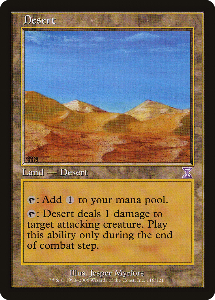 Desert (TSB-118) (Foil)