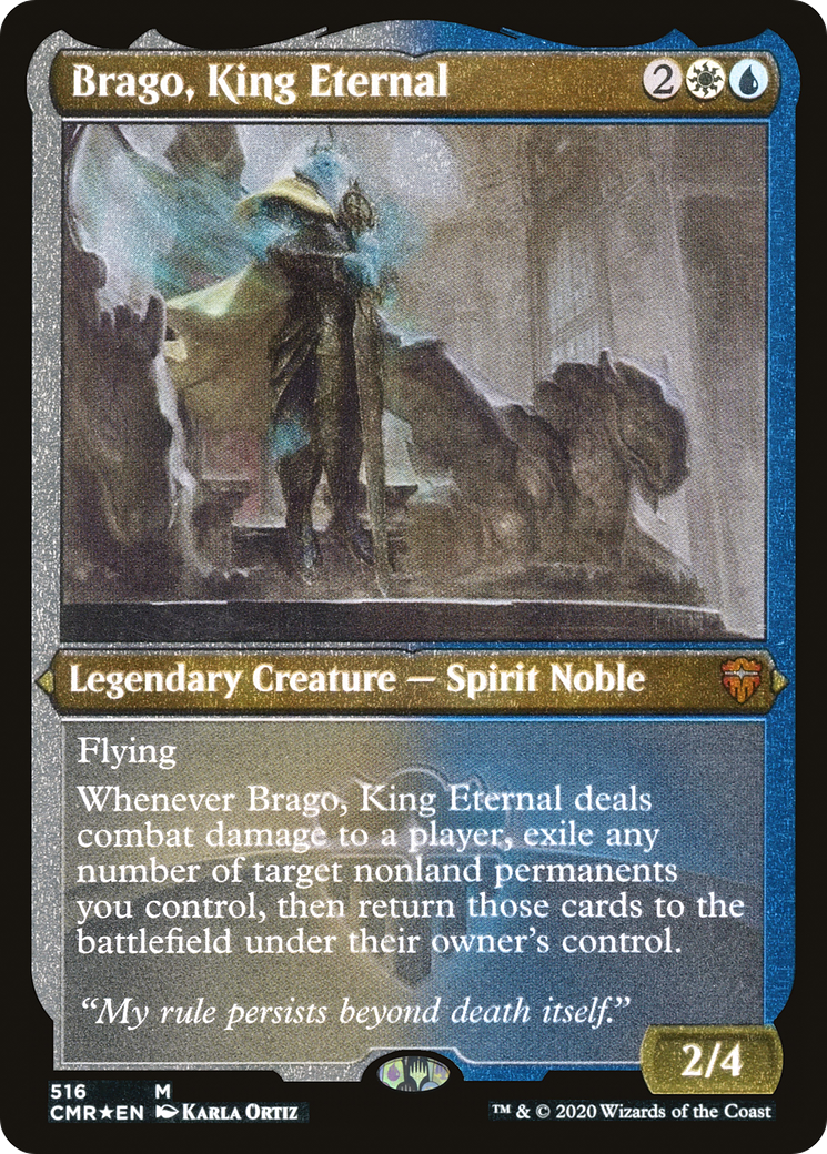 Brago, King Eternal (CMR-516) (Etched Foil)