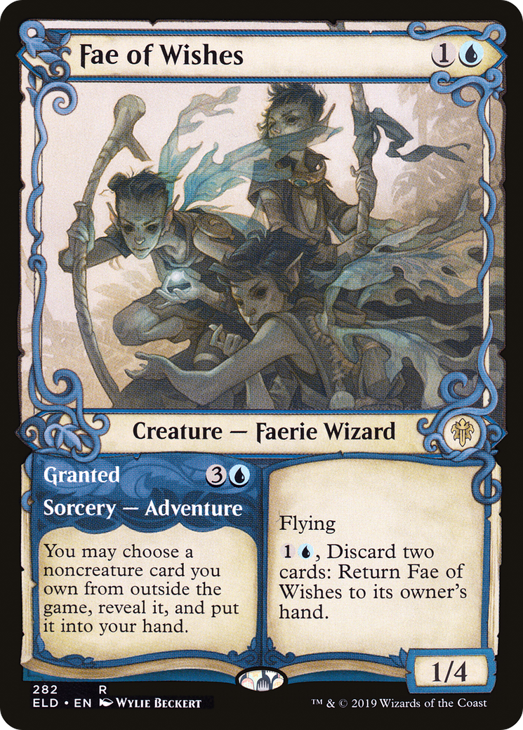 Fae of Wishes // Granted (ELD-282) (Showcase) (Foil)