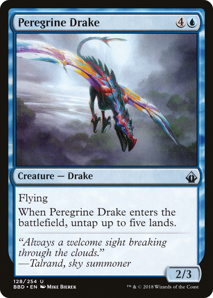Peregrine Drake (BBD-128) (Foil)