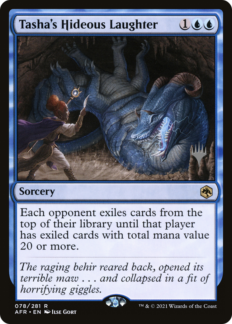 Tasha's Hideous Laughter (PPAFR-78P) (Foil)