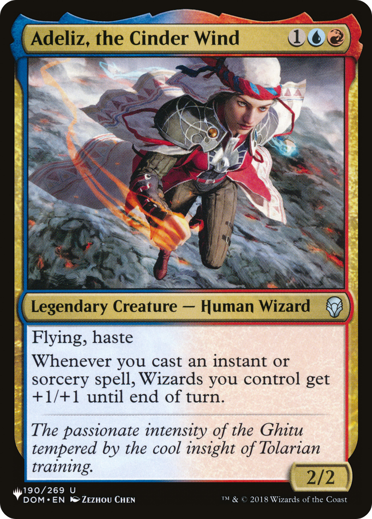 Adeliz, the Cinder Wind (LIST-DOM-190)