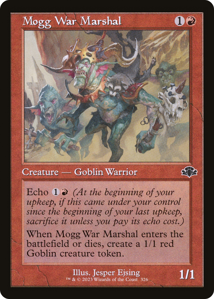 Mogg War Marshal (DMR-326) (Foil)
