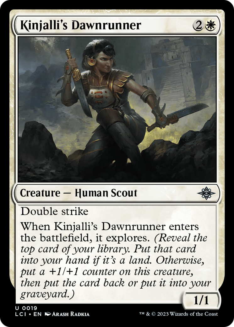 Kinjalli's Dawnrunner (LCI-019) (Foil)