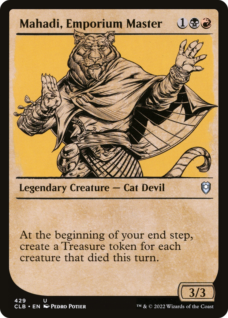 Mahadi, Emporium Master (CLB-429) (Showcase) (Foil)
