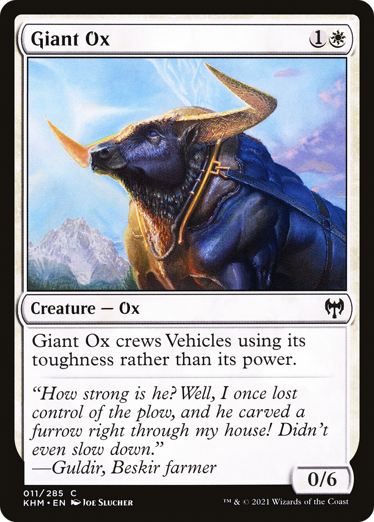 Giant Ox (KHM-011) (Foil)