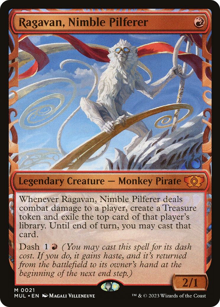 Ragavan, Nimble Pilferer (MUL-021) (Showcase) (Foil)
