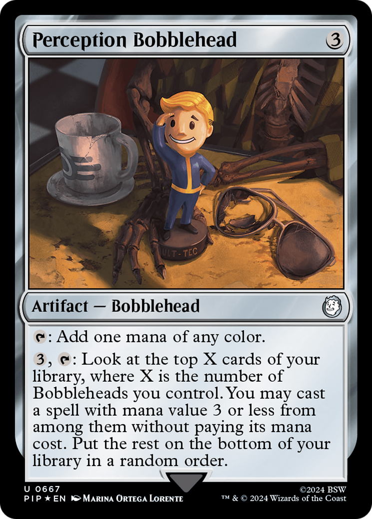 Perception Bobblehead (PIP-667) (Surge Foil)