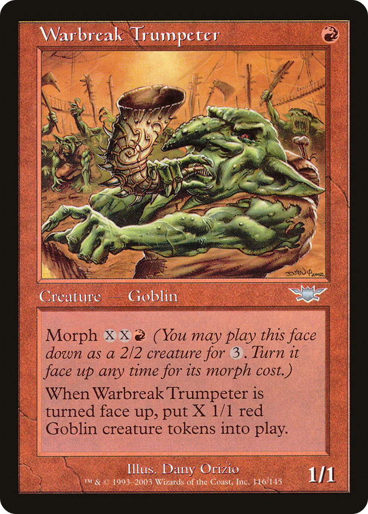Warbreak Trumpeter (LGN-116) (Foil)