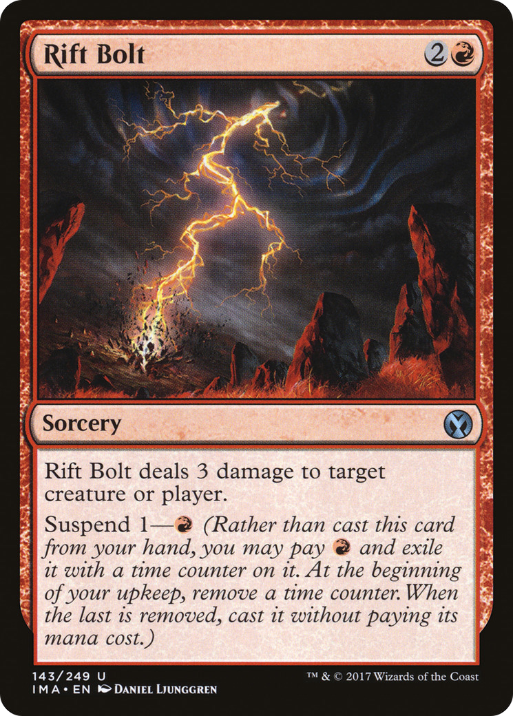 Rift Bolt (IMA-143) (Foil)