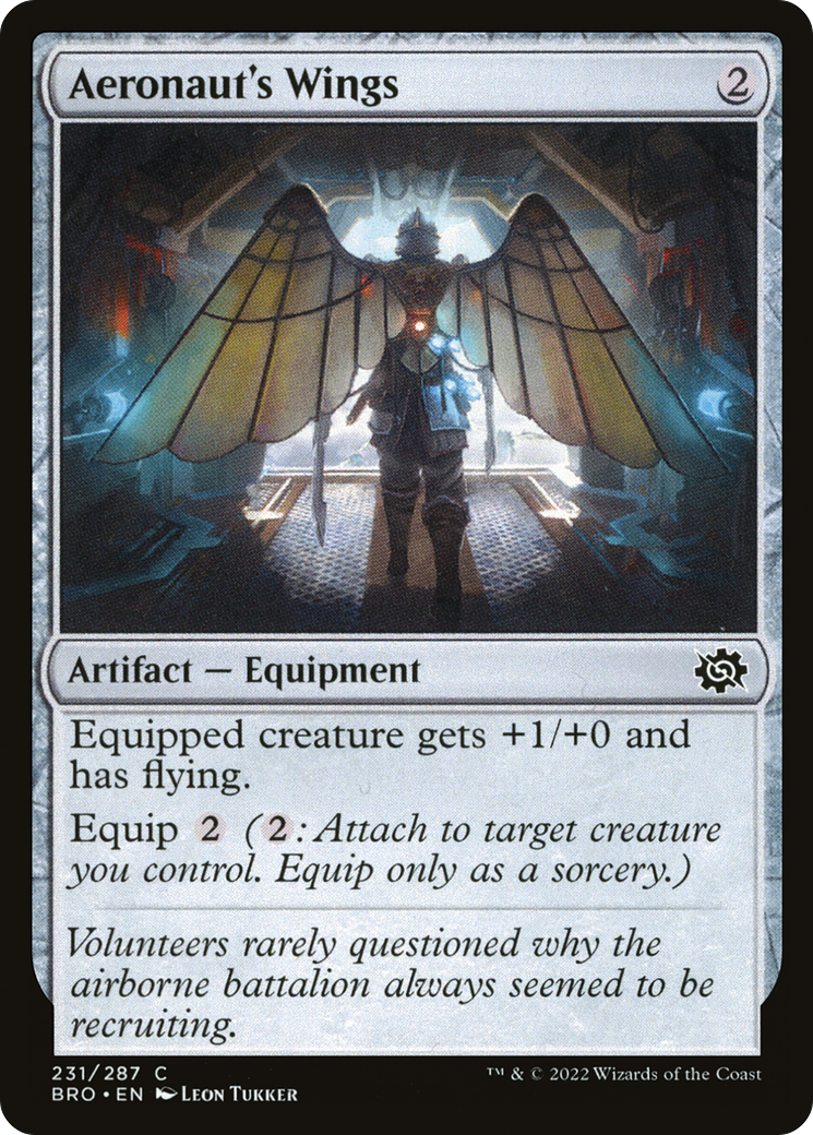 Aeronaut's Wings (BRO-231) (Foil)