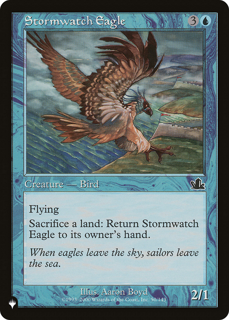 Stormwatch Eagle (LIST-PCY-50)