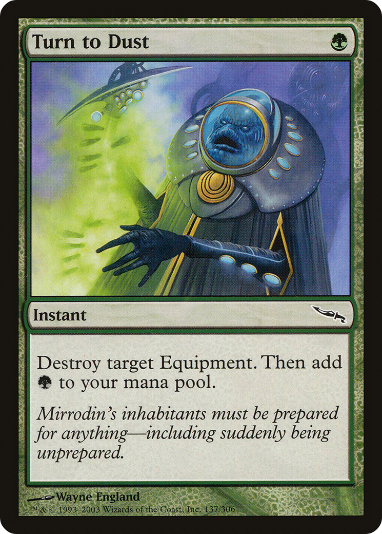 Turn to Dust (MRD-137) (Foil)