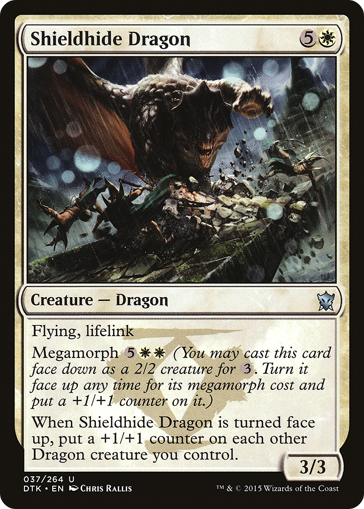 Shieldhide Dragon (DTK-037)