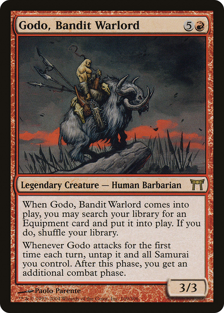 Godo, Bandit Warlord (CHK-169) (Foil)