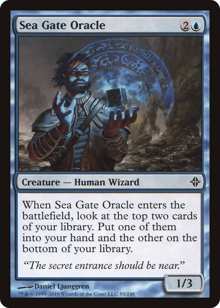 Sea Gate Oracle (ROE-085) (Foil)