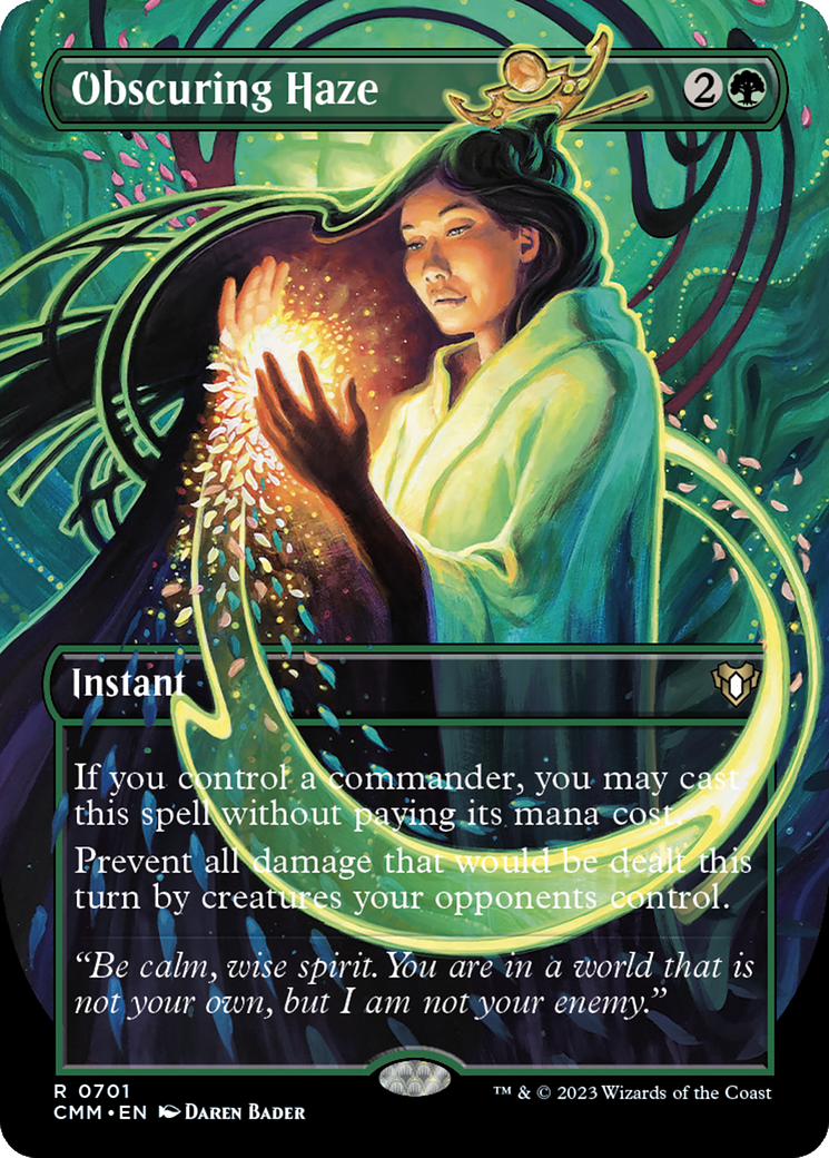 Obscuring Haze (CMM-701) (Borderless) (Foil)