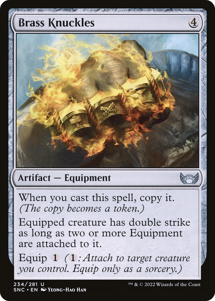 Brass Knuckles (SNC-234) (Foil)