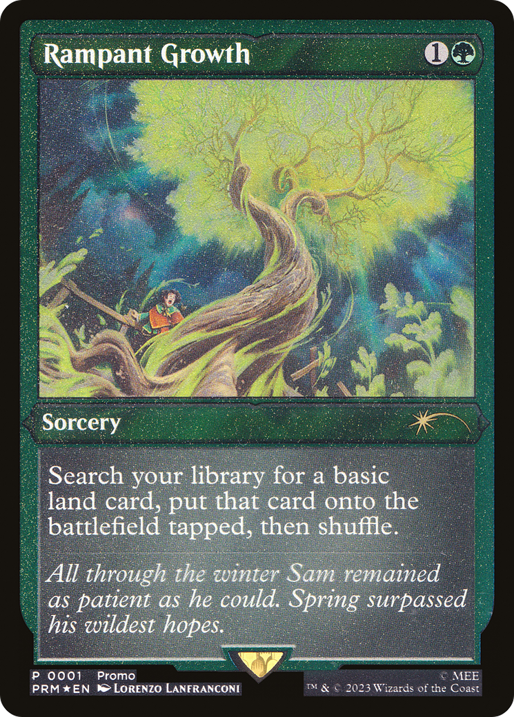 Rampant Growth (PW23-009) (Etched Foil)