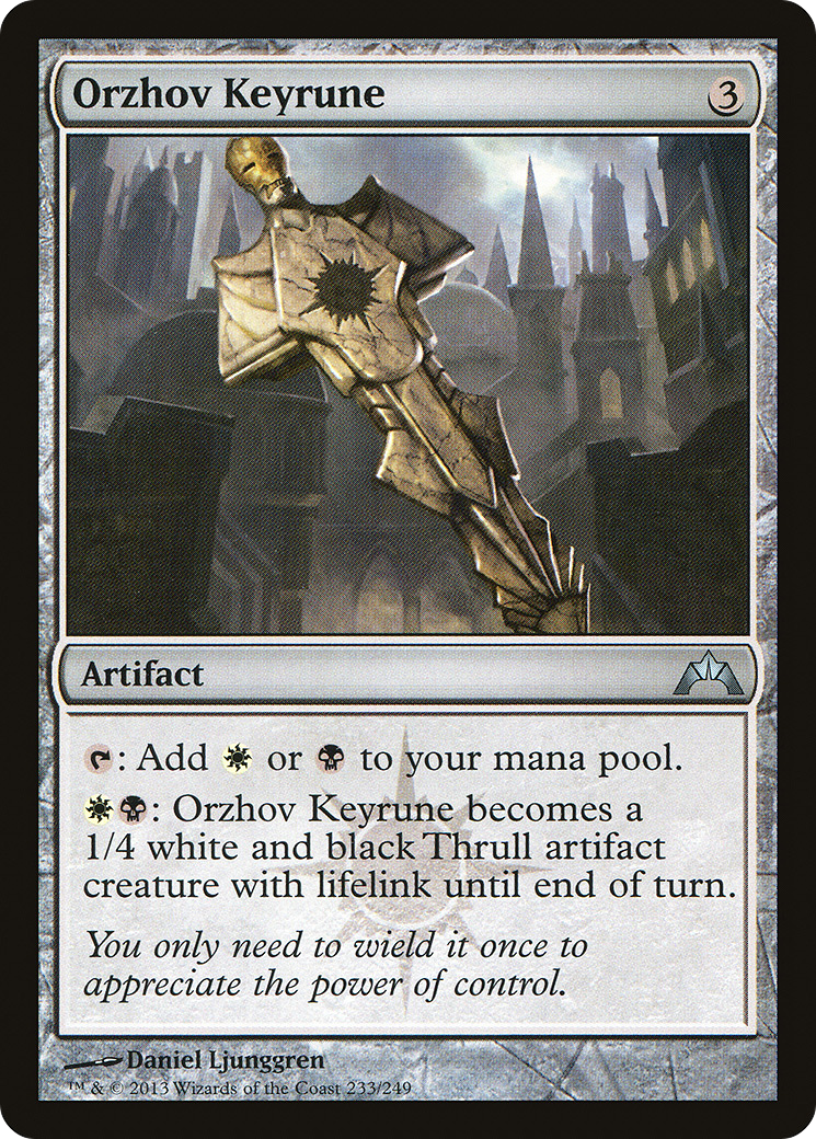 Orzhov Keyrune (GTC-233)