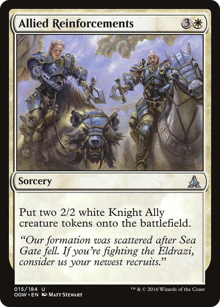 Allied Reinforcements (OGW-015) (Foil)
