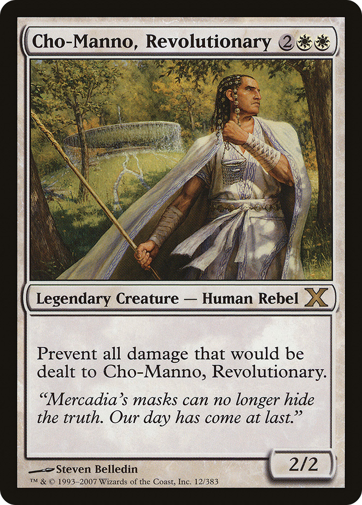 Cho-Manno, Revolutionary (10E-012) (Foil)