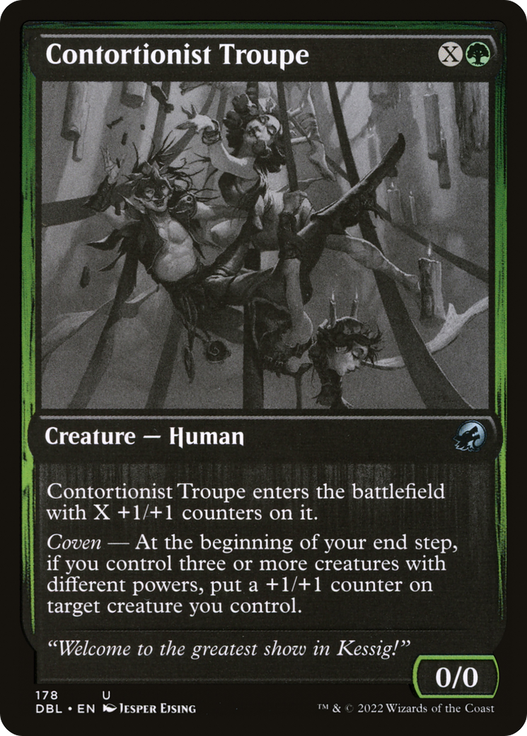 Contortionist Troupe (DBL-178) (Foil)
