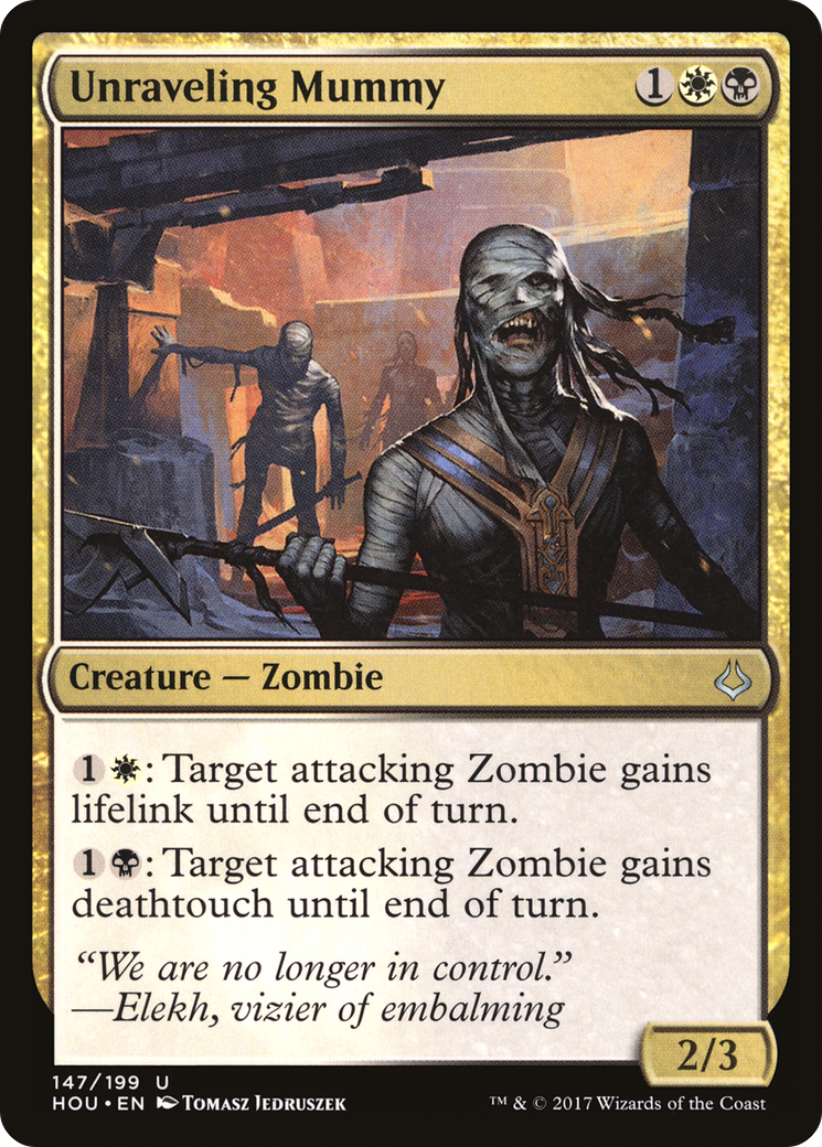 Unraveling Mummy (HOU-147)