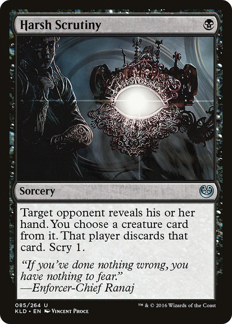 Harsh Scrutiny (KLD-085)