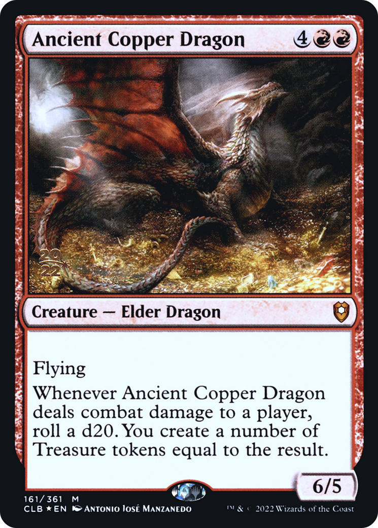 Ancient Copper Dragon (PRE-161S) (Foil)