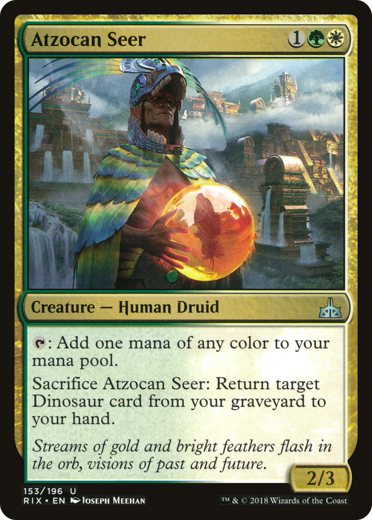 Atzocan Seer (RIX-153) (Foil)