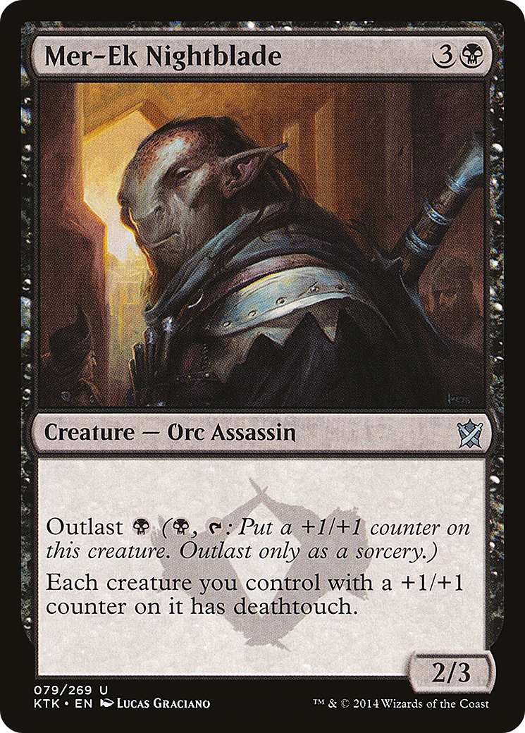 Mer-Ek Nightblade (KTK-079) (Foil)