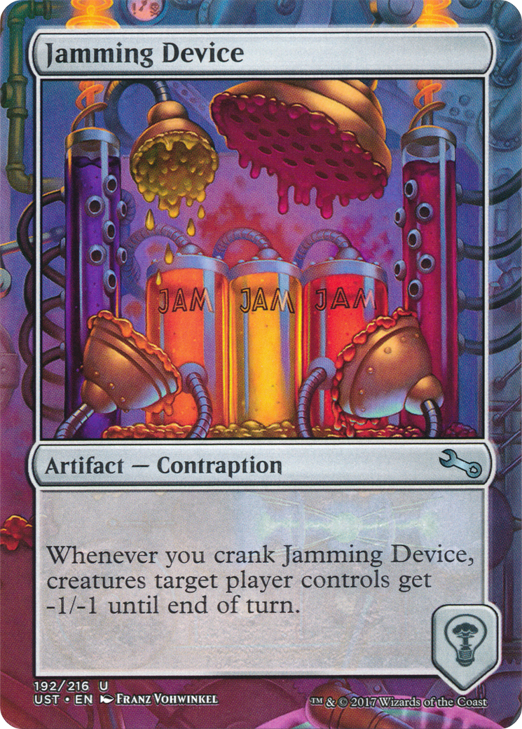 Jamming Device (UST-192) (Borderless) (Foil)