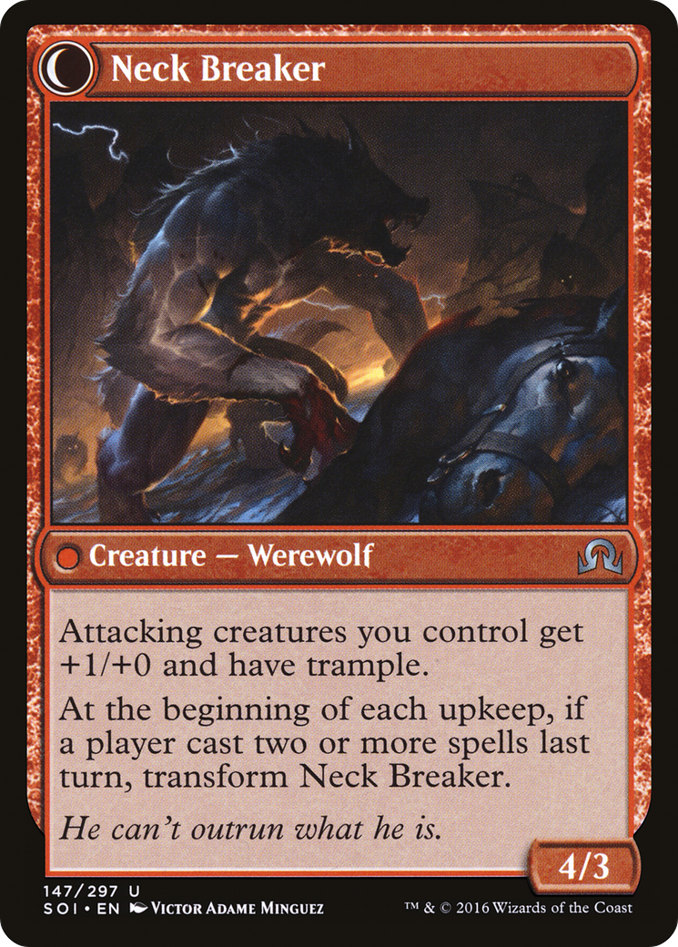 Breakneck Rider // Neck Breaker (SOI-147) (Foil)