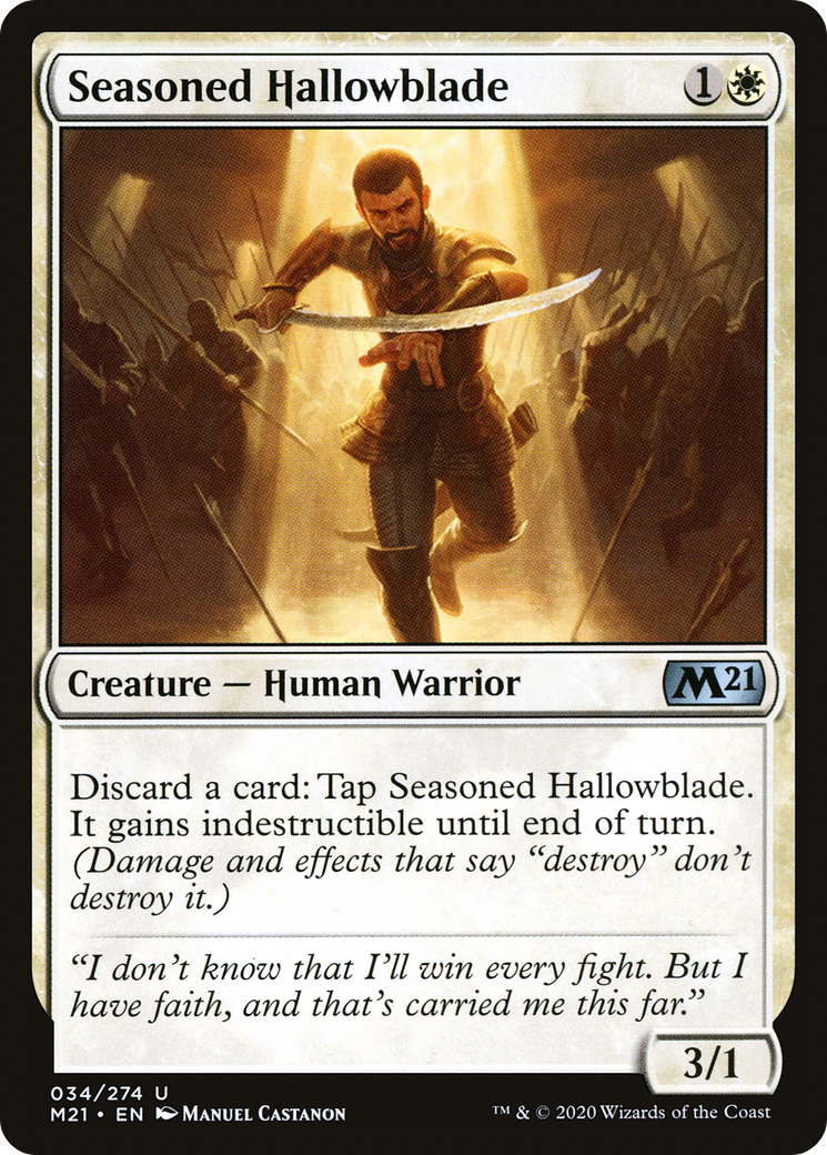 Seasoned Hallowblade (M21-034)