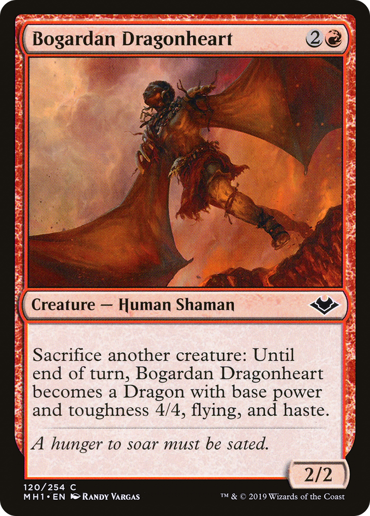 Bogardan Dragonheart (MH1-120) (Foil)